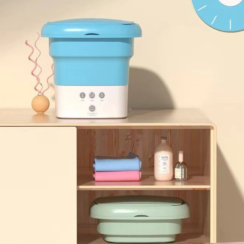 Mini Lavadora Plegable Portatil