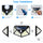 Pack 5 Focos Solar Led Con Sensor