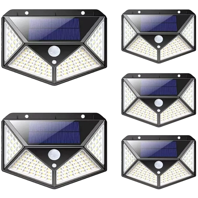 Pack 5 Focos Solar Led Con Sensor - Varietas Chile - Santiago