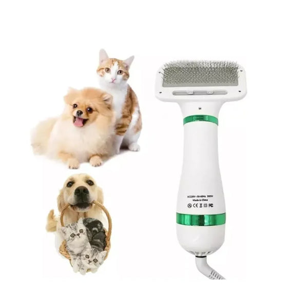 Cepillo Secador 2 En 1 Quita Pelos