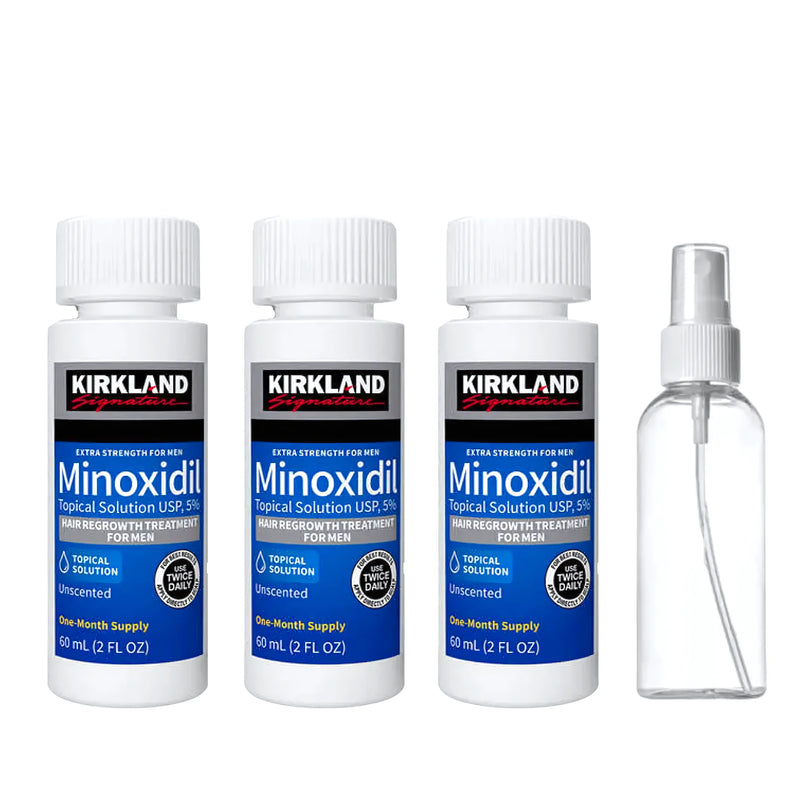 Kit Minoxidil Kirkland 5 180Ml 3 Mese - Varietas Chile - Santiago