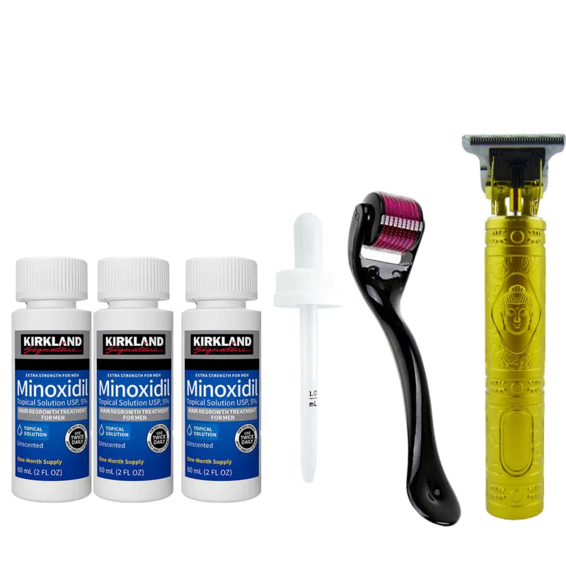 Kit Minoxidil Kirkland 5 3 Meses Derma