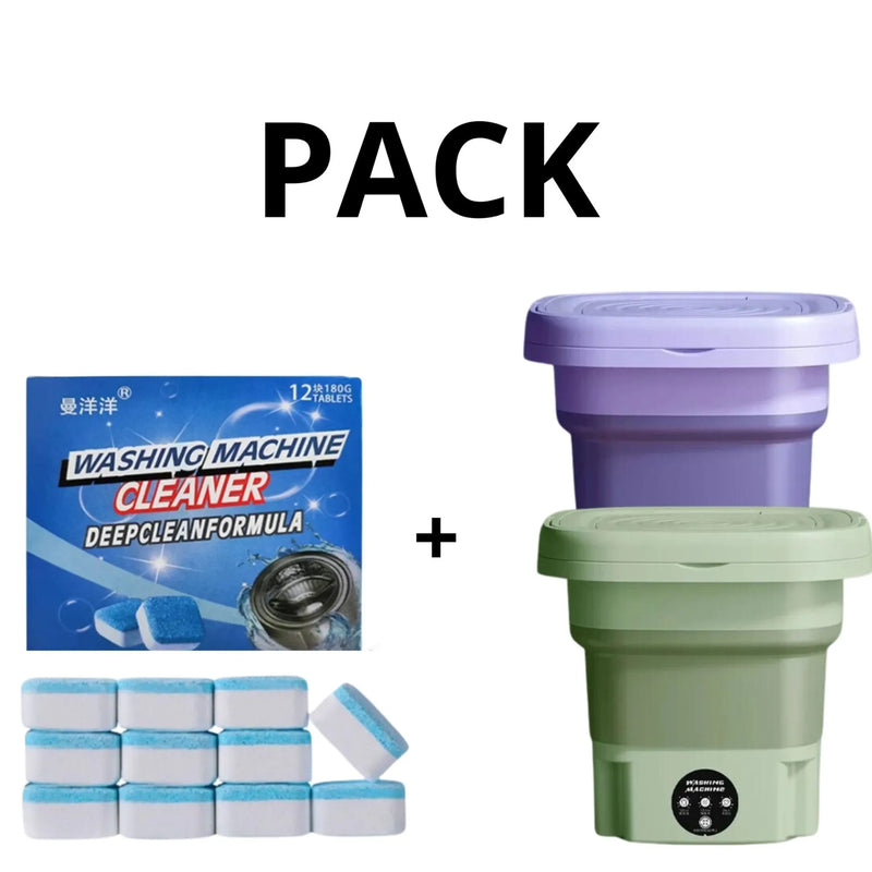 Miini Lavadora 12 Pastillas Limpieza