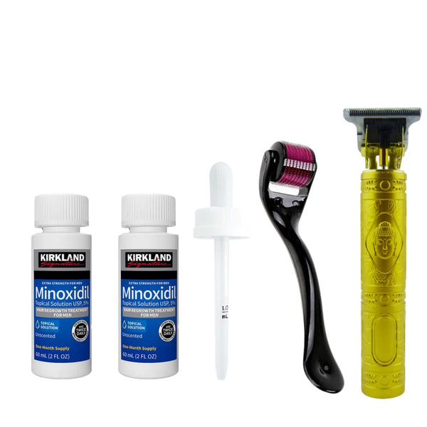 Kit Minoxidil Kirkland 5 2 Meses Derma