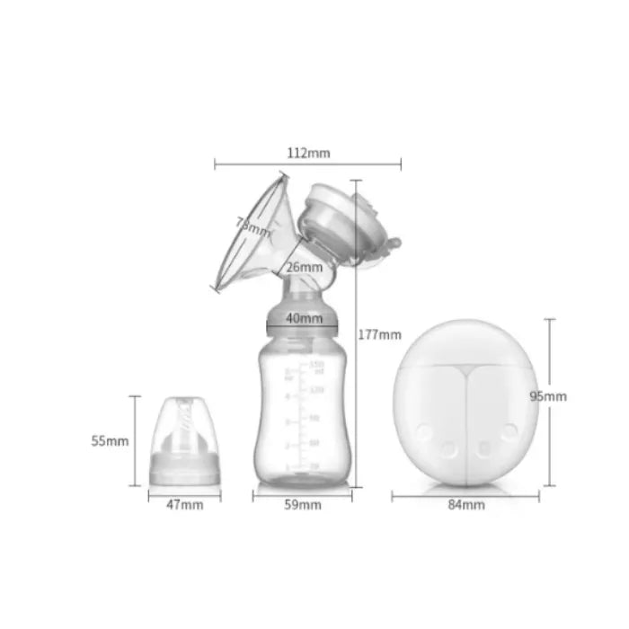 Extractor De Leche Materna Doble Bomba