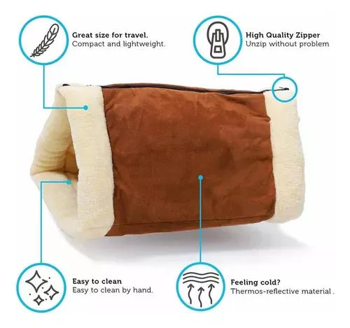 Alfombra Y Cama Tubular Para Gatos