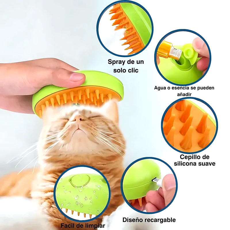 Cepillo De Vapor Recargable Para Mascota - Varietas Chile - Santiago