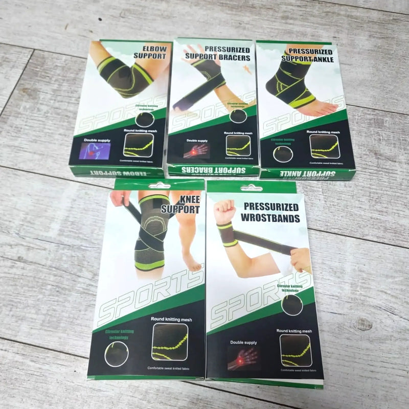 Pack 5 Pc Tobillera Codera Rodillera - Varietas Chile - Santiago