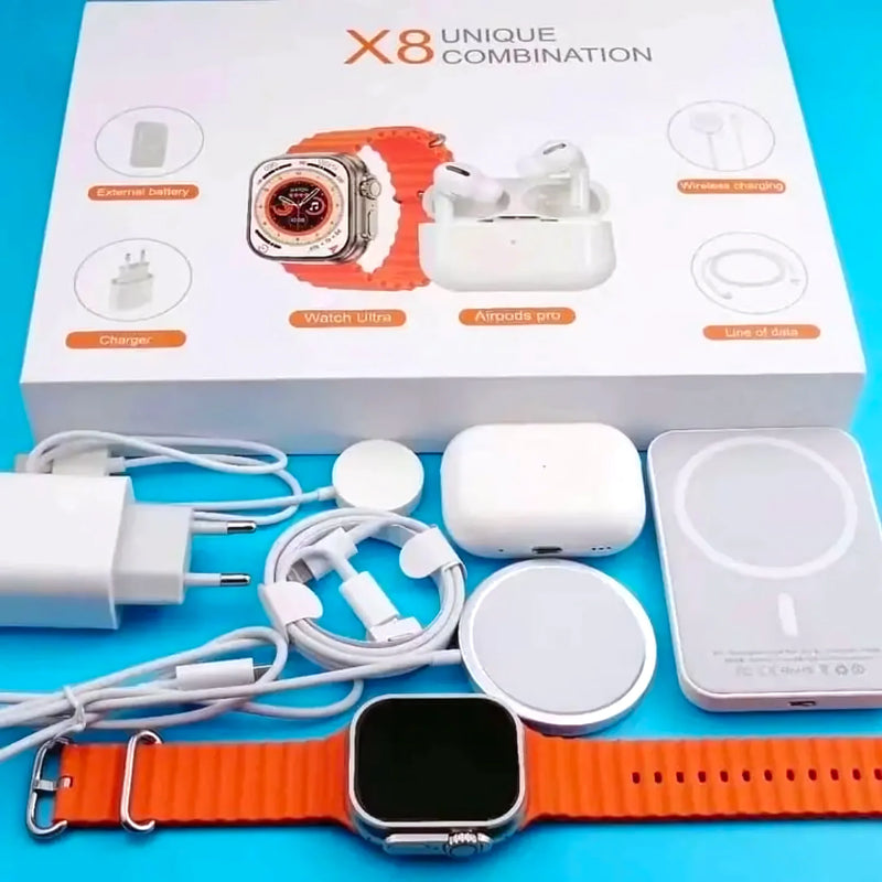 Reloj Smart Watch X8 Ultra Audifonos - Varietas Chile - Santiago