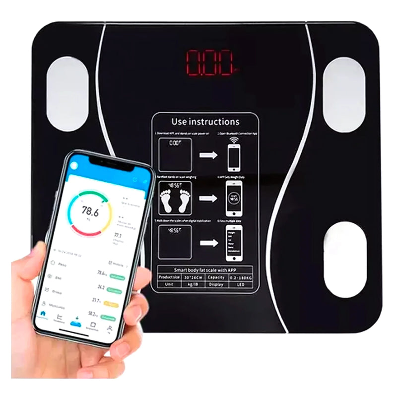 Balanza Baño Digital Bluetooth Inteligen - Varietas Chile - Santiago