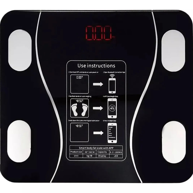 Balanza Baño Digital Bluetooth Inteligen