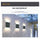 Aplique Led Exterior Resiste Impermeable