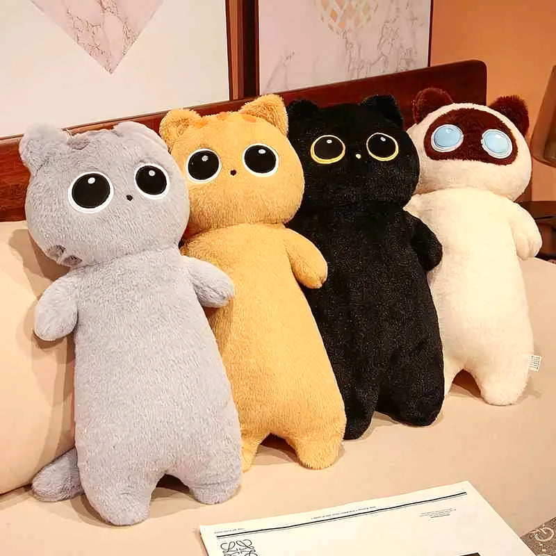 Cojín Peluche Felpa Gatito Gato Negro - Varietas Chile - Santiago