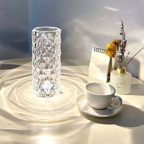 Lampara De Mesa Recarble Tipo Cristal - Varietas Chile - Santiago