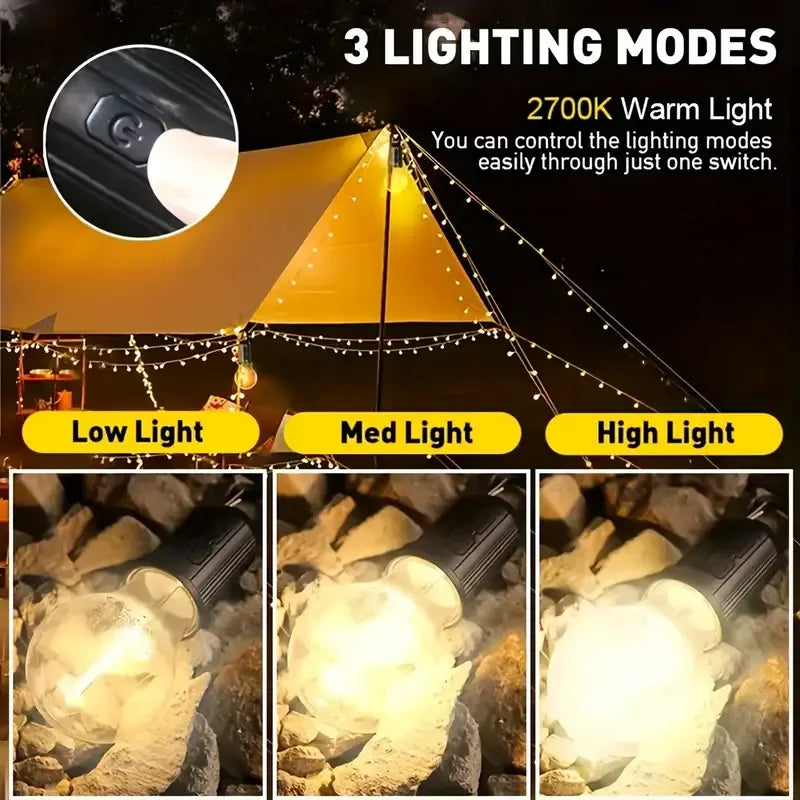 Pack De 4 Ampolletas De Emergencia Recar