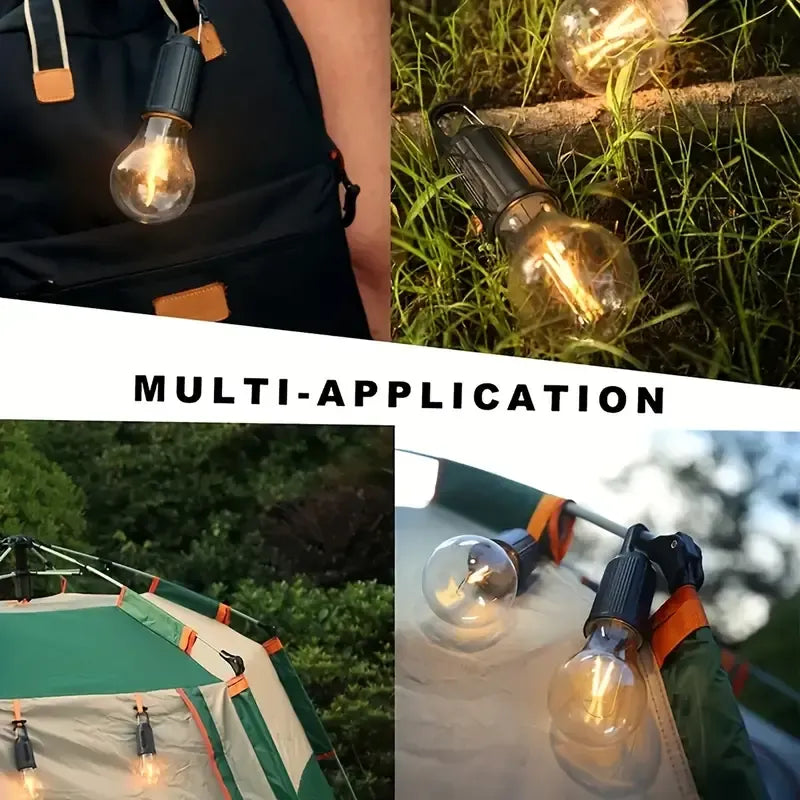 Pack De 4 Ampolletas De Emergencia Recar