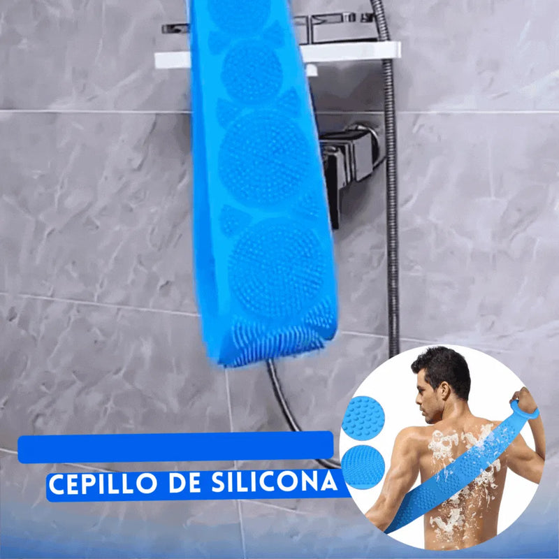 Cepillo De Baño De Silicona Exfoliante