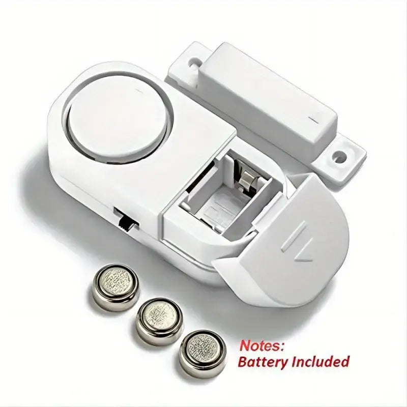 2 X Alarma Sensor Magnético Para Puertas