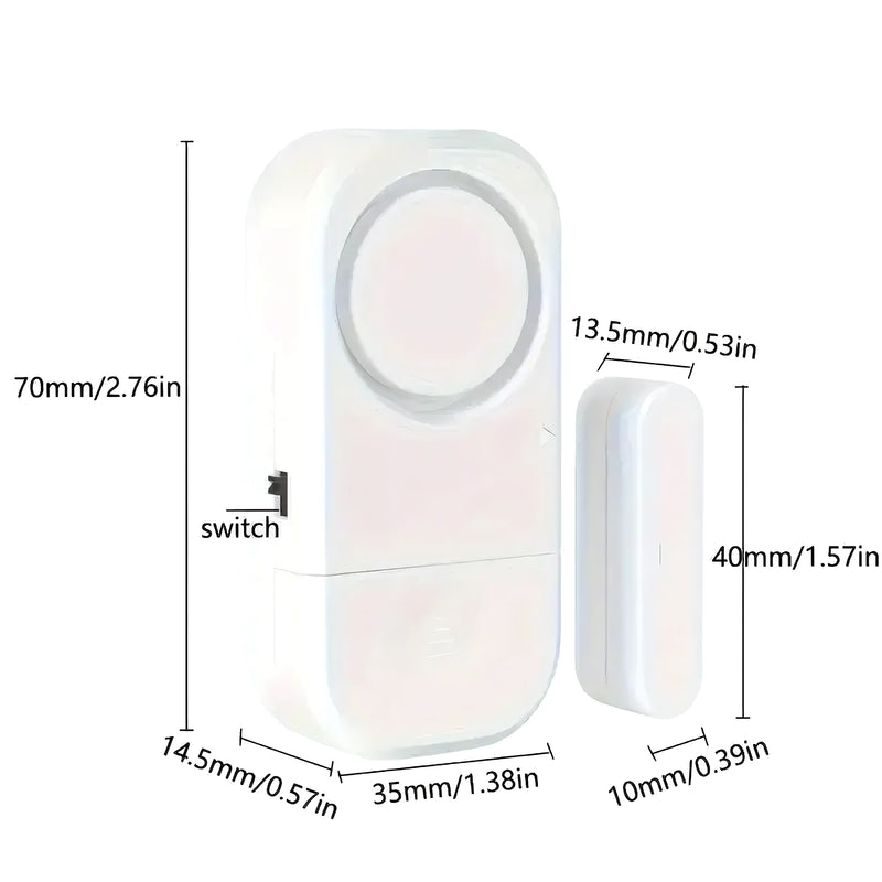 2 X Alarma Sensor Magnético Para Puertas - Varietas Chile - Santiago