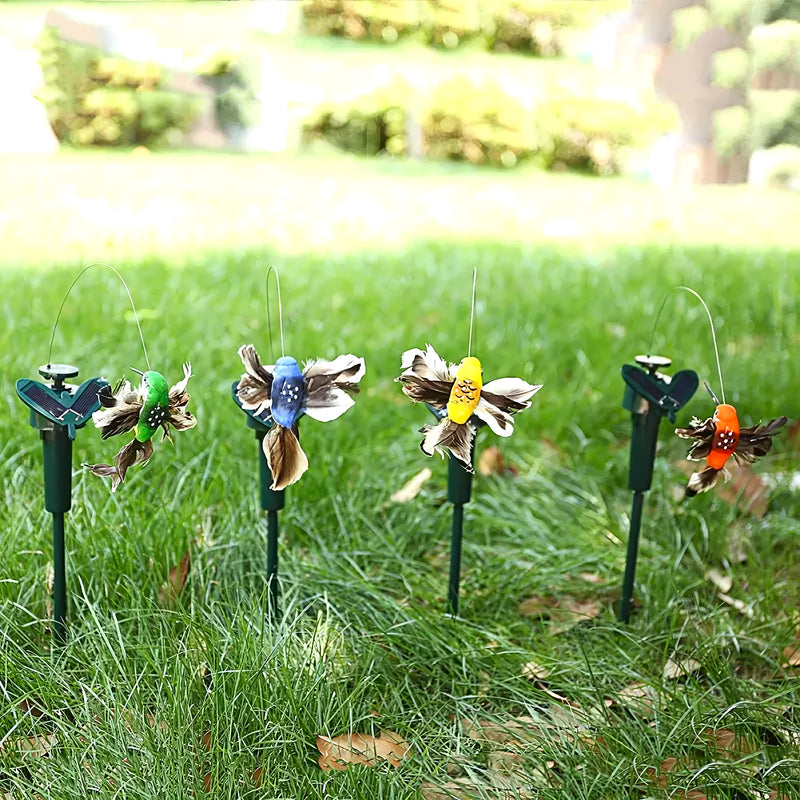 Pack De 2 Colibrí En Estaca Solar - Varietas Chile - Santiago