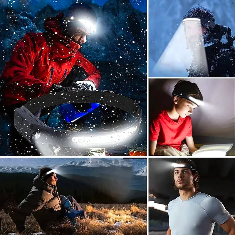 Linterna Minera De Casco Recargable Led - Varietas Chile - Santiago