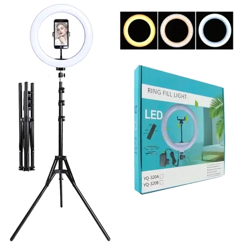 Aro De Luz 30 Cm Trípode Ajustable - Varietas Chile - Santiago