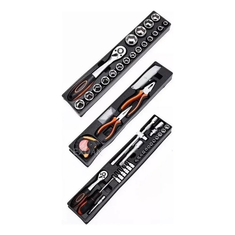 Caja Herramientas 85 Piezas 5 Niveles