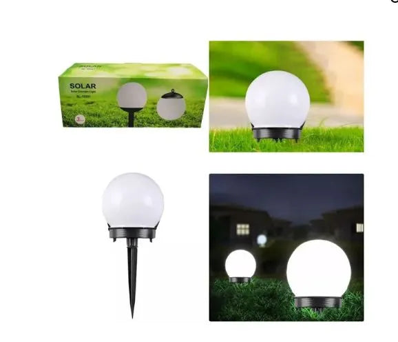 Pack X3 De Estaca Led Solar