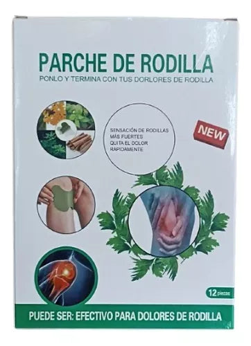 Pack 10 Parches De Rodilla Antiflamatori