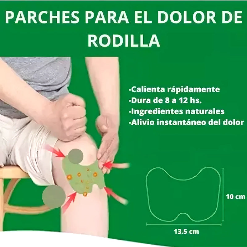 Pack 10 Parches De Rodilla Antiflamatori - Varietas Chile - Santiago