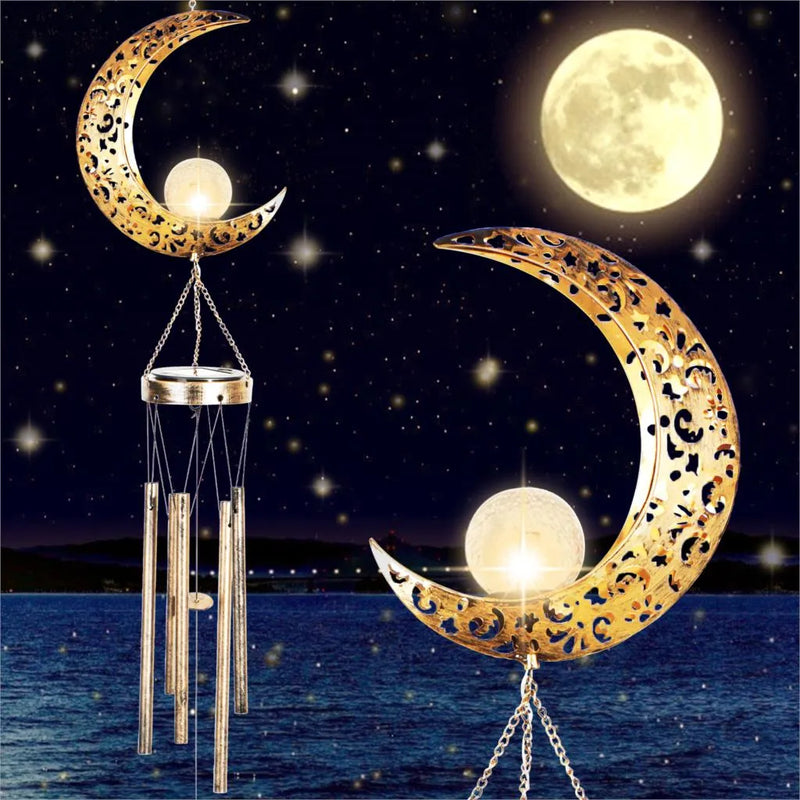 Colgante De Viento Solar Para Exteriores