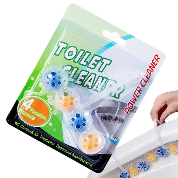 Pastillas Limpieza De Inodoro De 4 Bolas