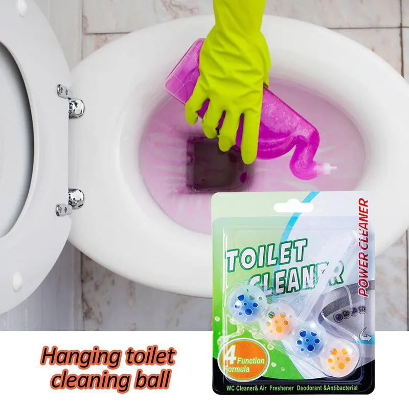 Pastillas Limpieza De Inodoro De 4 Bolas