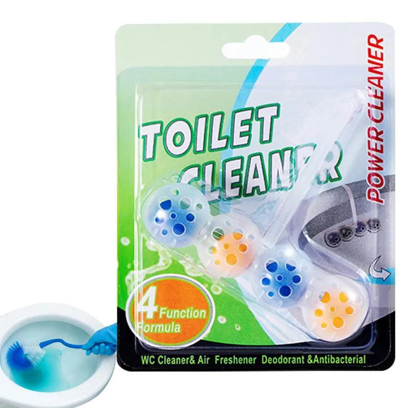 Pastillas Limpieza De Inodoro De 4 Bolas