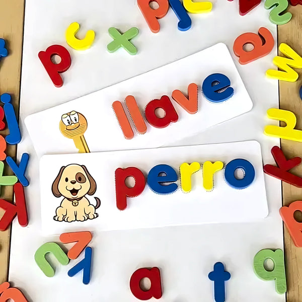 Juego De Palabras Deletreo Montessori - Varietas Chile - Santiago