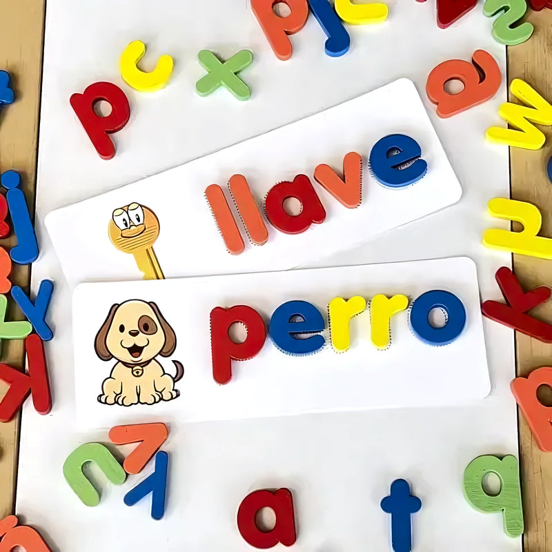 Juego De Palabras Deletreo Montessori - Varietas Chile - Santiago