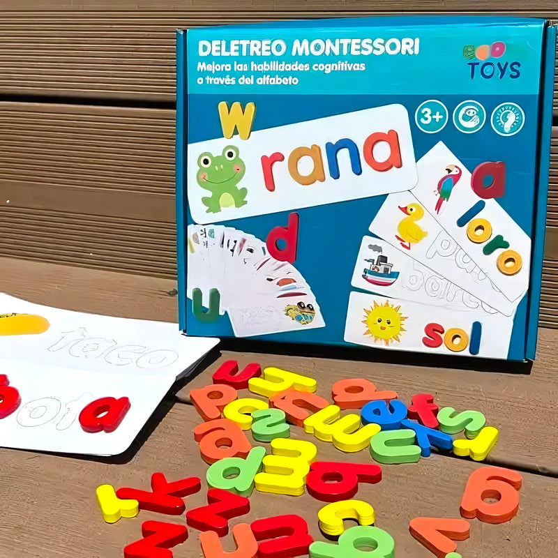 Juego De Palabras Deletreo Montessori - Varietas Chile - Santiago