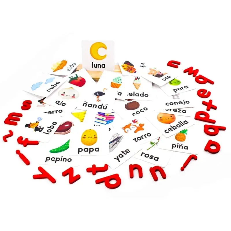 Tarjetas Educativas De Palabras Español