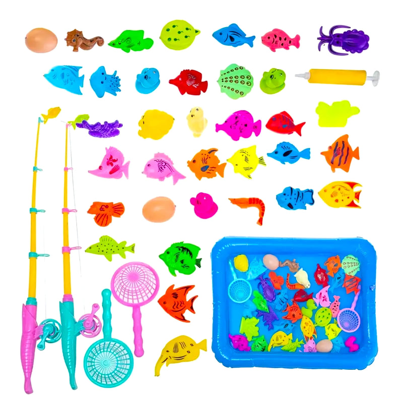 Juego De Pesca Magnético 26 Piezas - Varietas Chile - Santiago