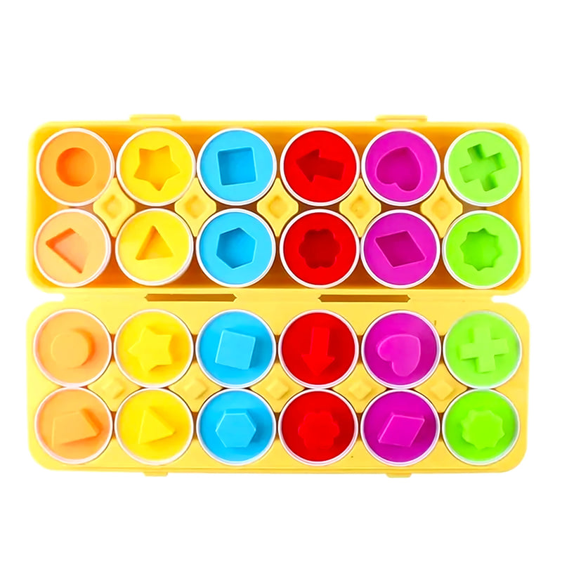 Juego Encaje Huevos Educativos 12 - Varietas Chile - Santiago