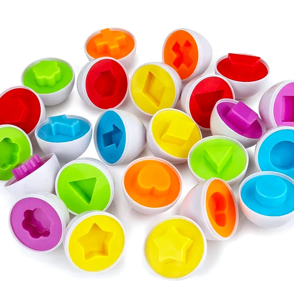 Juego Encaje Huevos Educativos 12 - Varietas Chile - Santiago