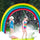 Arco Iris Nubes Inflable Rociador 310