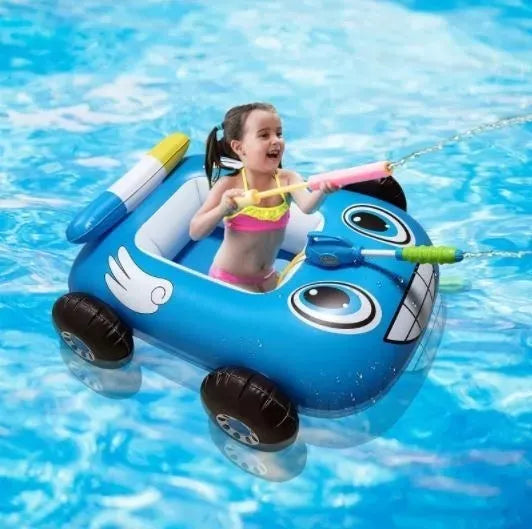 Auto Inflable Lanza Agua Piscina 311