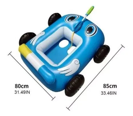 Auto Inflable Lanza Agua Piscina 311