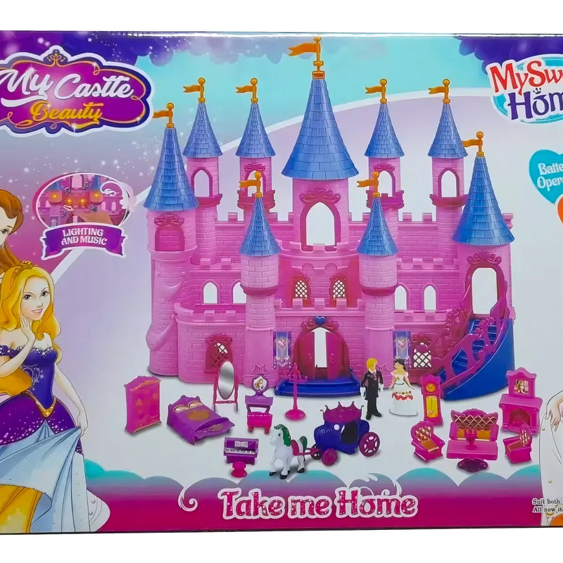 Castillo Princesas Luz Sonido Niños 10 - Varietas Chile - Santiago
