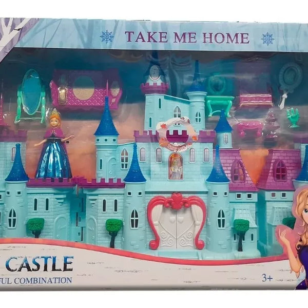 Castillo Princesas Luz Sonido Niños 9