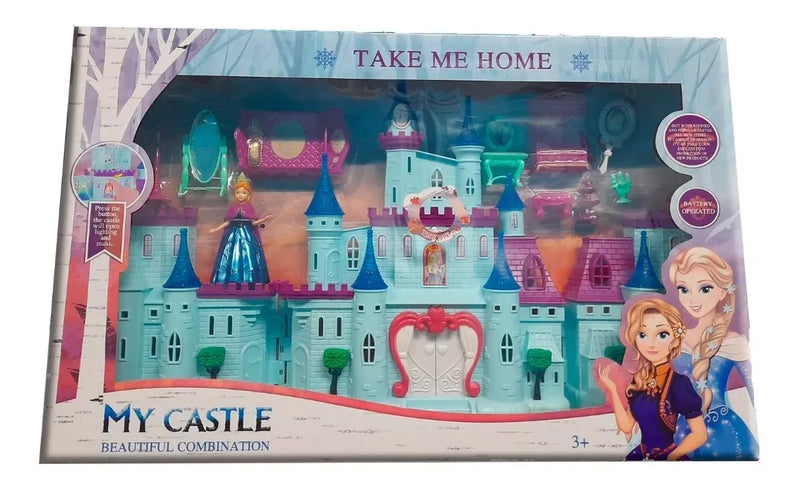 Castillo Princesas Luz Sonido Niños 9