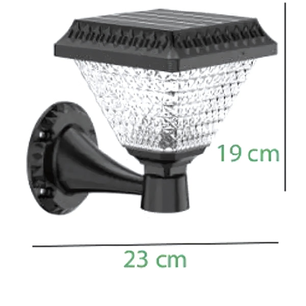 Lampara Led Solar Muro Cuadra 250Lm 100 - Varietas Chile - Santiago