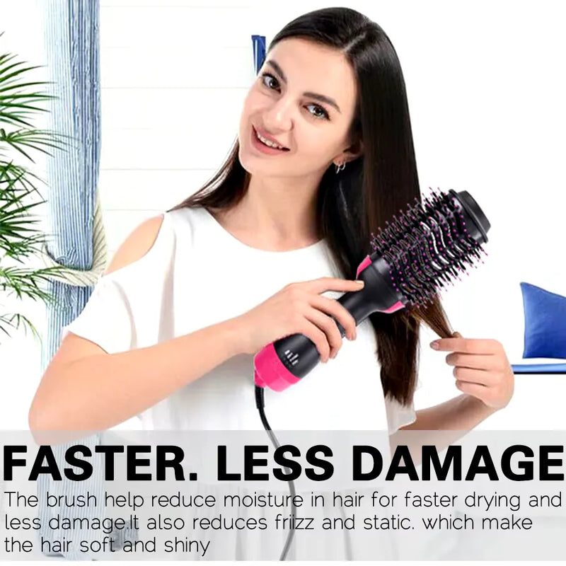 Cepillo Secador Alisador De Pelo 3 En 1 -en tu casa Chile - Santiago