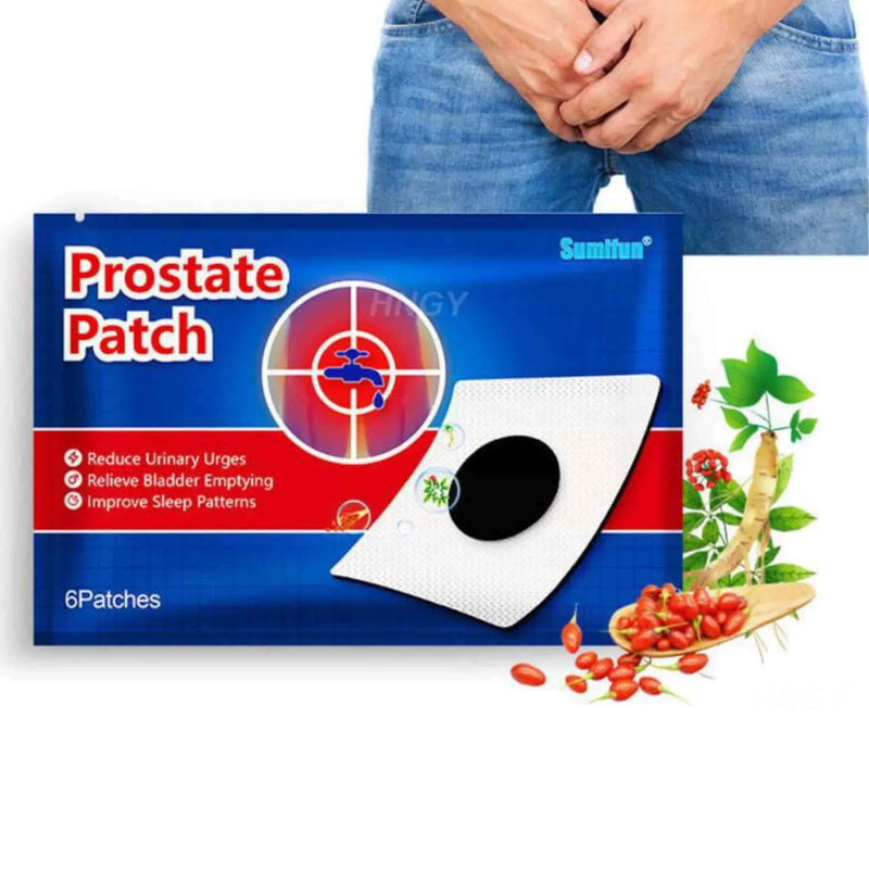 Parches Tratamiento Próstata 6 Pcs